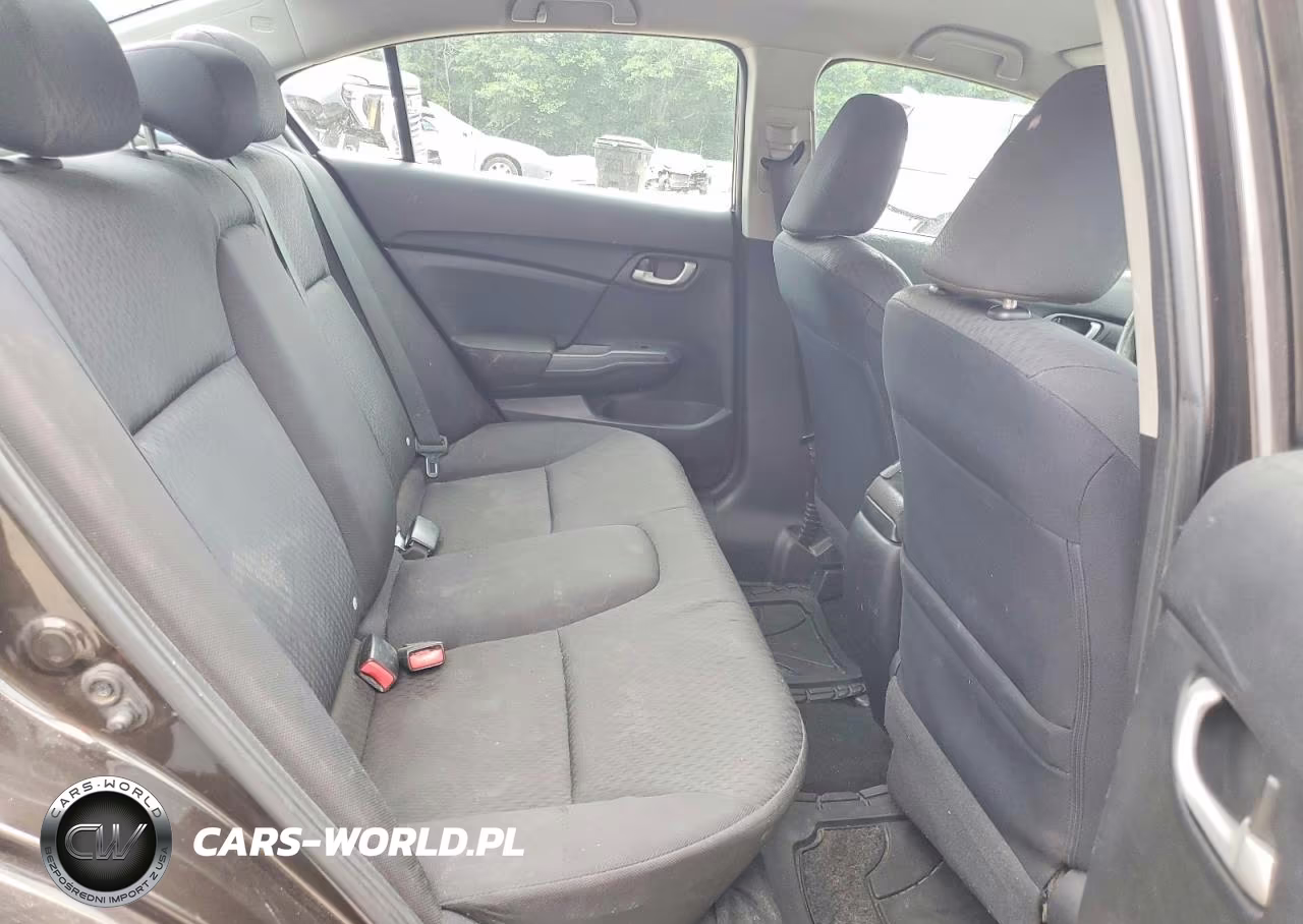 2014 Honda Civic Lx VIN:2HGFB2F5XEH508841 - 10