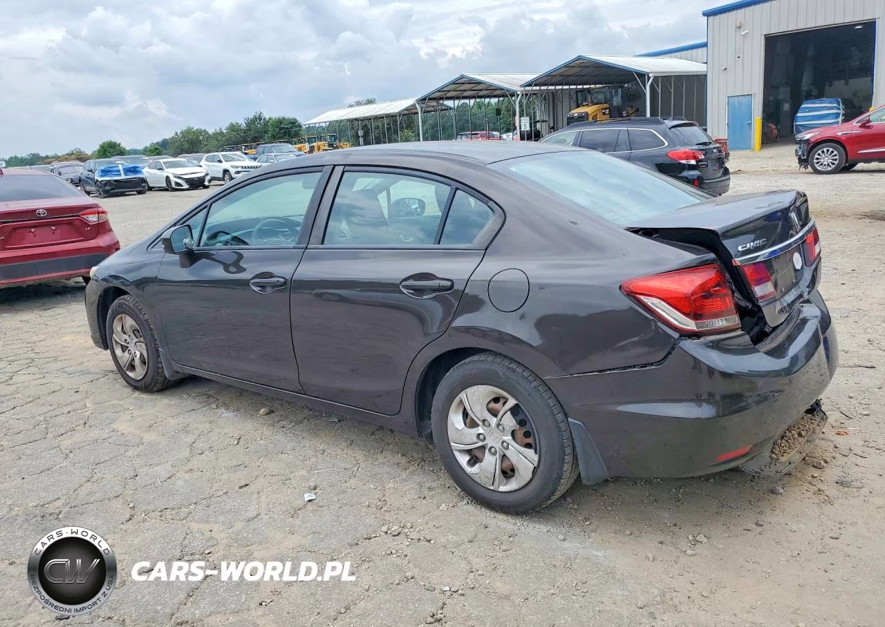 2014 Honda Civic Lx VIN:2HGFB2F5XEH508841 - 2