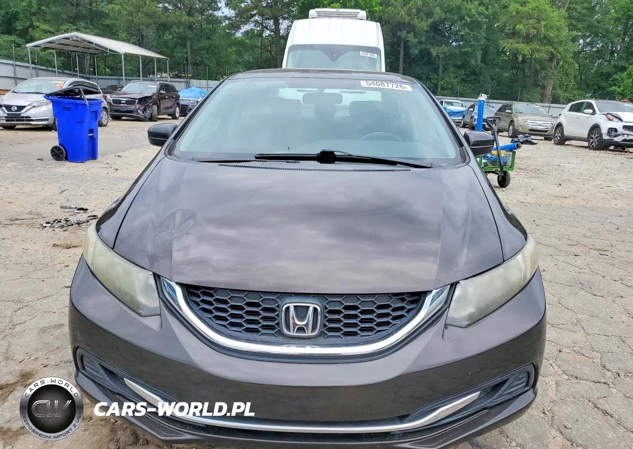 2014 Honda Civic Lx VIN:2HGFB2F5XEH508841 - 5