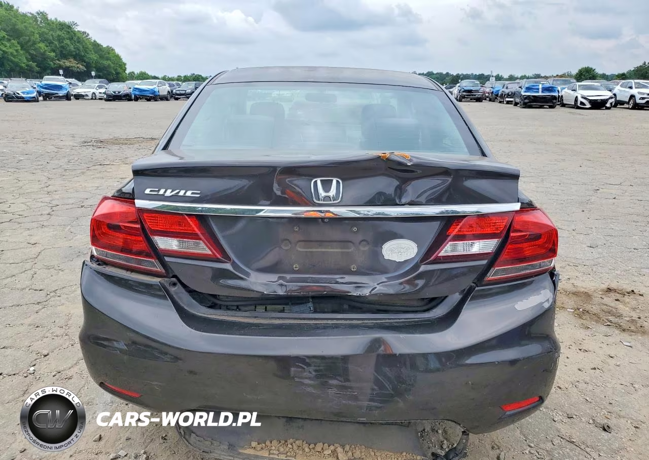 2014 Honda Civic Lx VIN:2HGFB2F5XEH508841 - 6