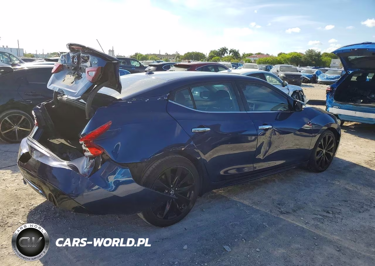 2017 Nissan Maxima 3.5 Sr VIN:1N4AA6AP1HC363617 - 3