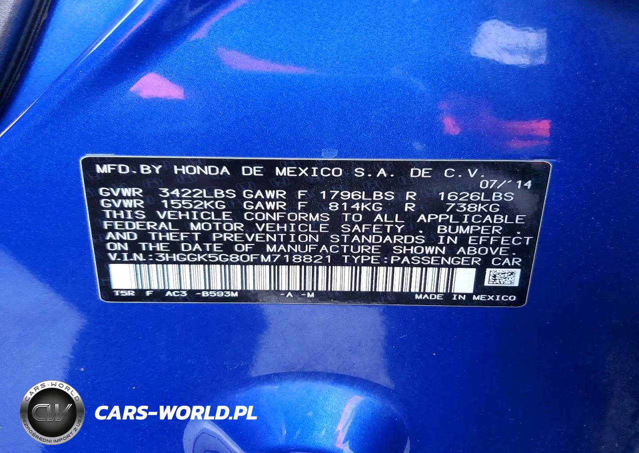 2015 Honda Fit Ex VIN:3HGGK5G80FM718821 - 12