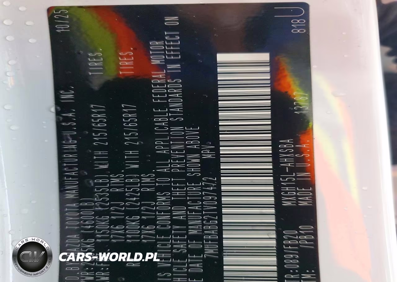 2026 Toyota Corolla Cross Hybrid Se VIN:7MUFBABG2TV097472 - 13