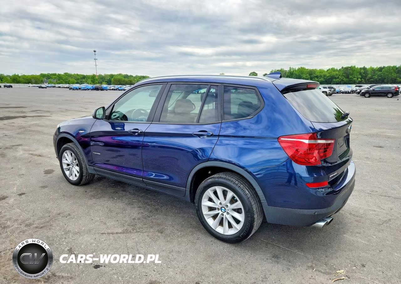 2017 BMW X3 xDrive28I VIN:5UXWX9C51H0D96504 - 2