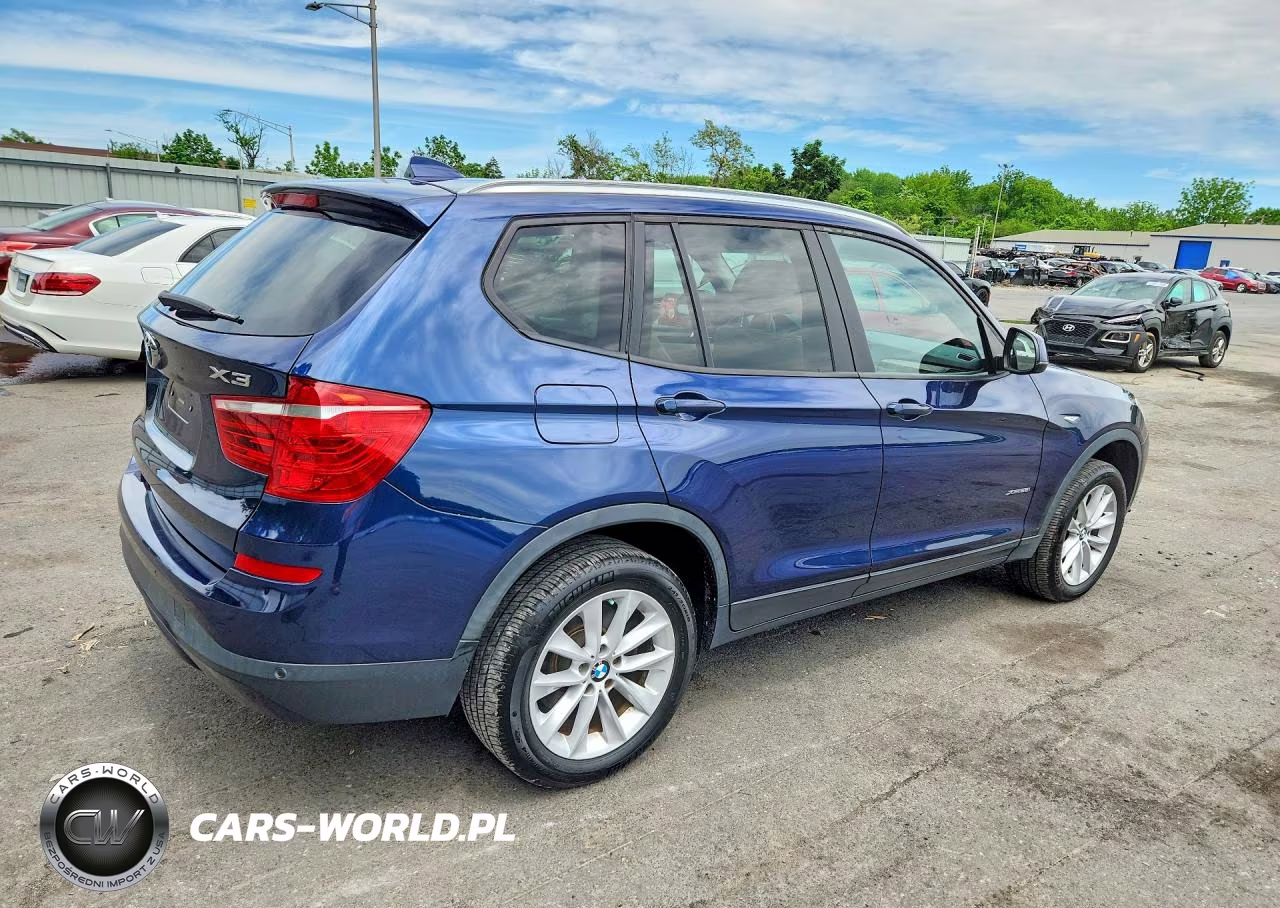 2017 BMW X3 xDrive28I VIN:5UXWX9C51H0D96504 - 3