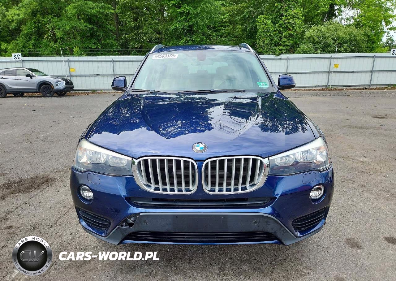 2017 BMW X3 xDrive28I VIN:5UXWX9C51H0D96504 - 5