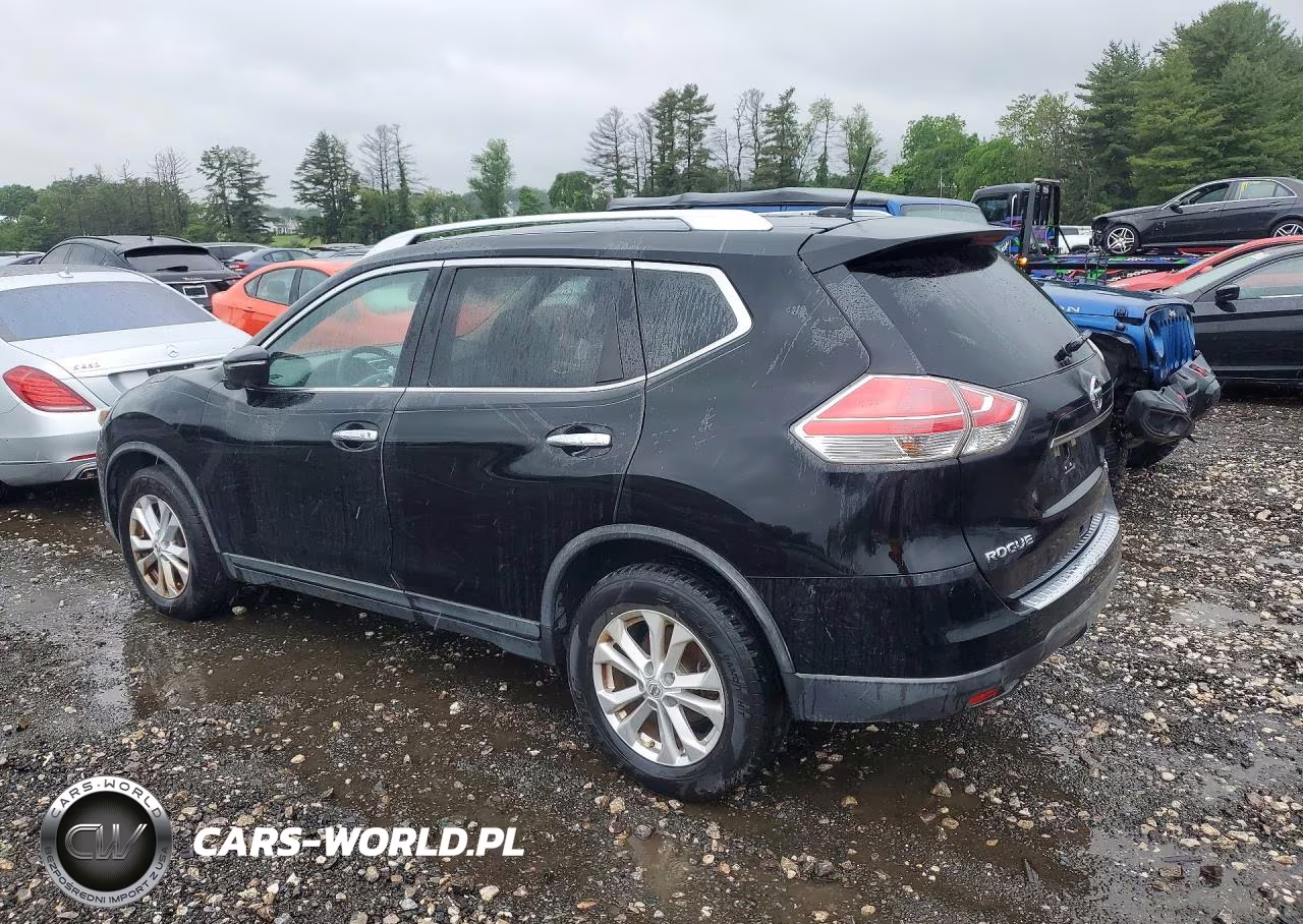 2015 Nissan Rogue Sv VIN:KNMAT2MV6FP505649 - 2