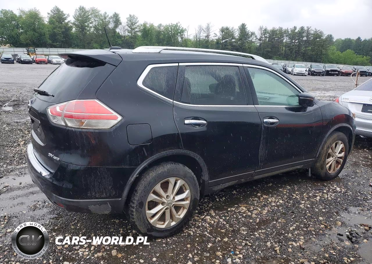2015 Nissan Rogue Sv VIN:KNMAT2MV6FP505649 - 3