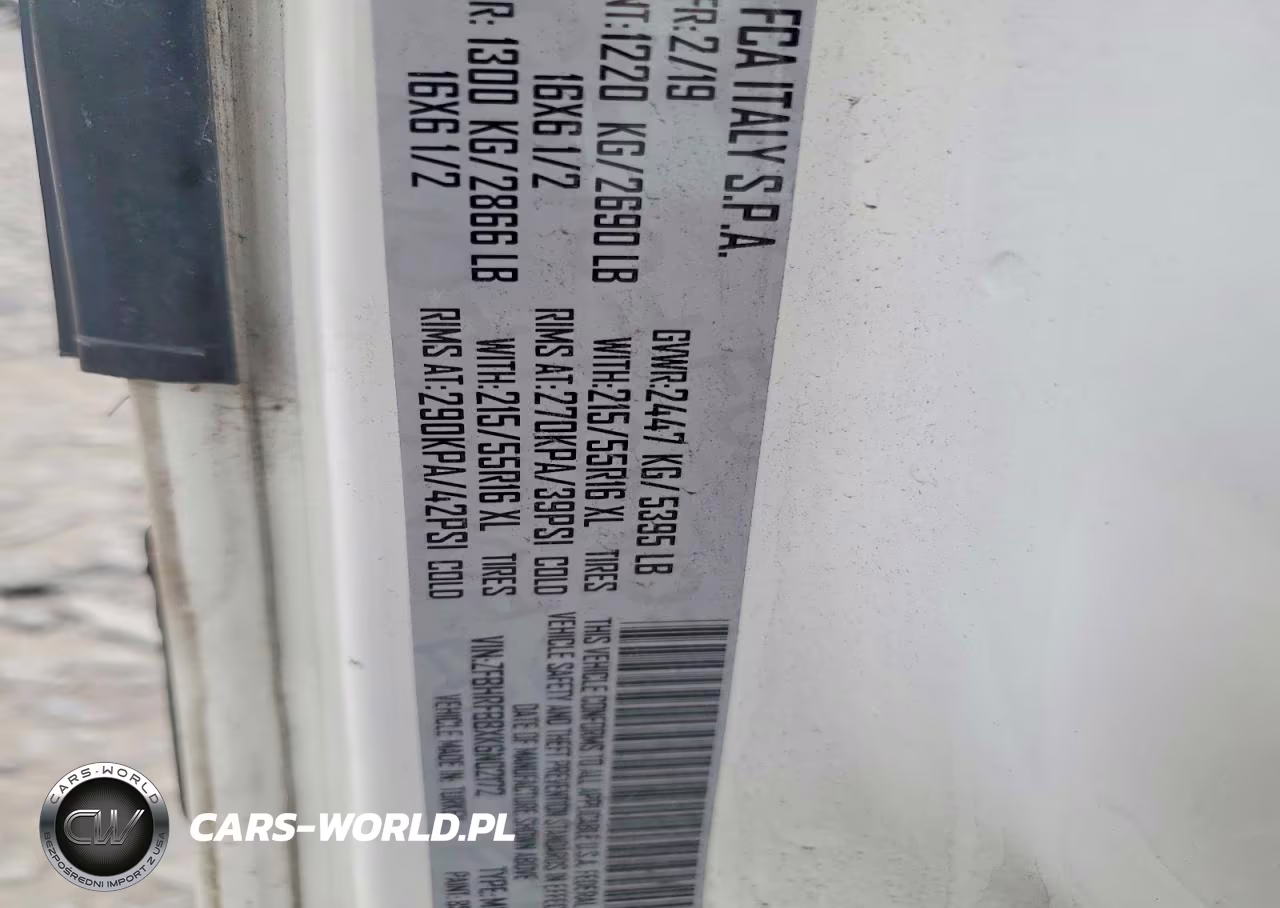 2019 Ram Promaster City Slt VIN:ZFBHRFBBXK6N02172 - 13