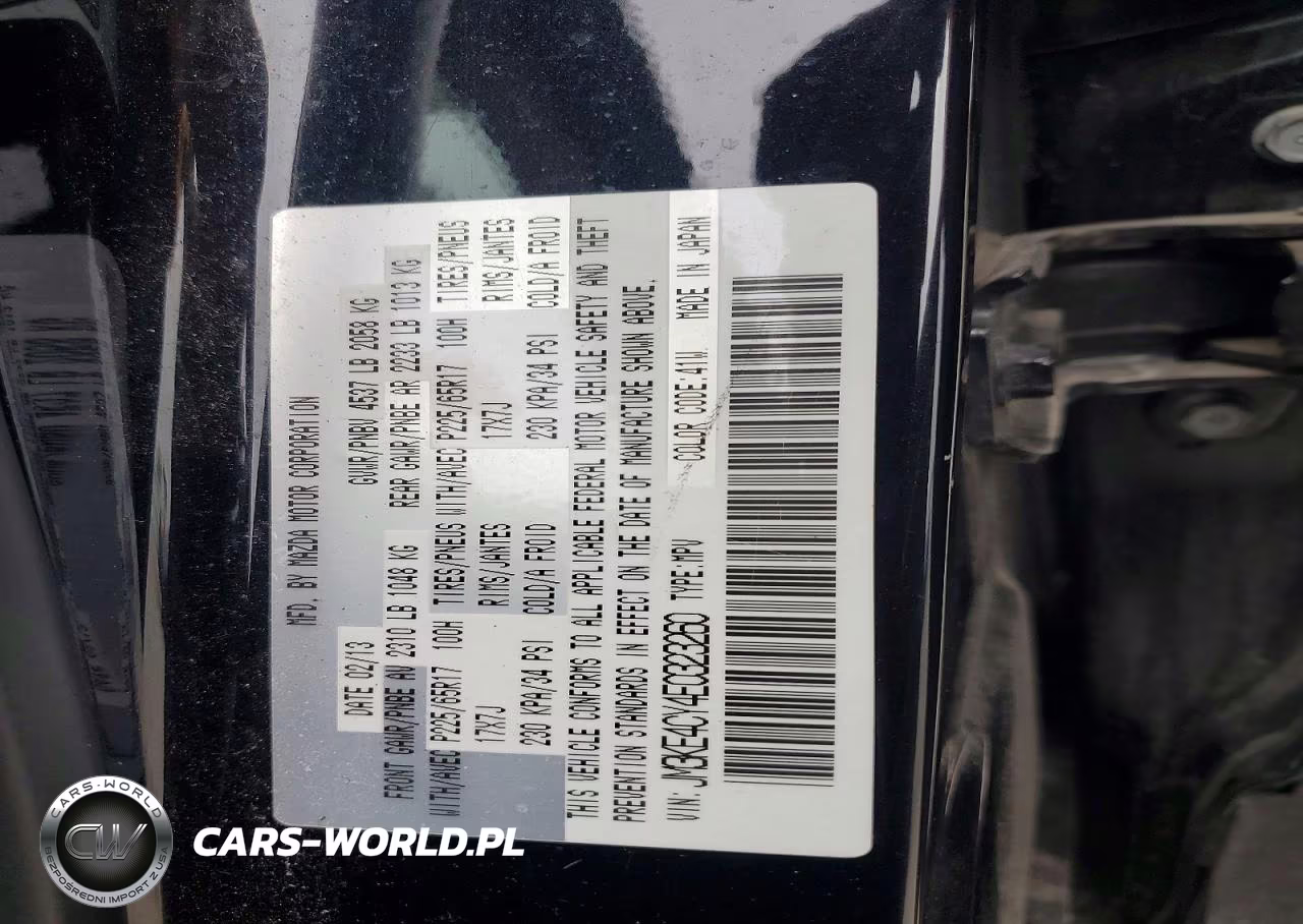 2014 Mazda Cx-5 Touring VIN:JM3KE4CY4E0323260 - 13