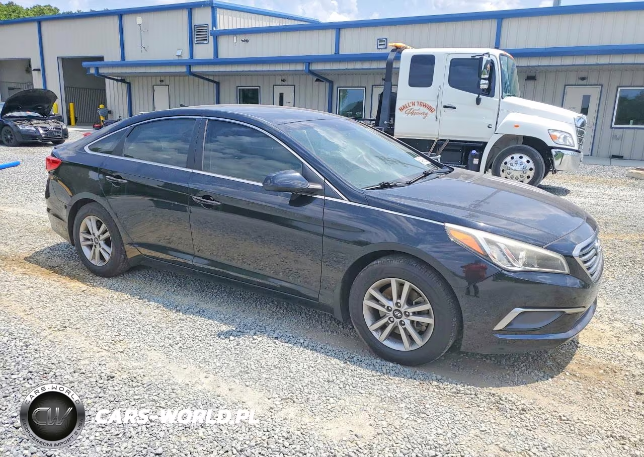 2016 Hyundai Sonata Se VIN:5NPE24AF3GH334806 - 4