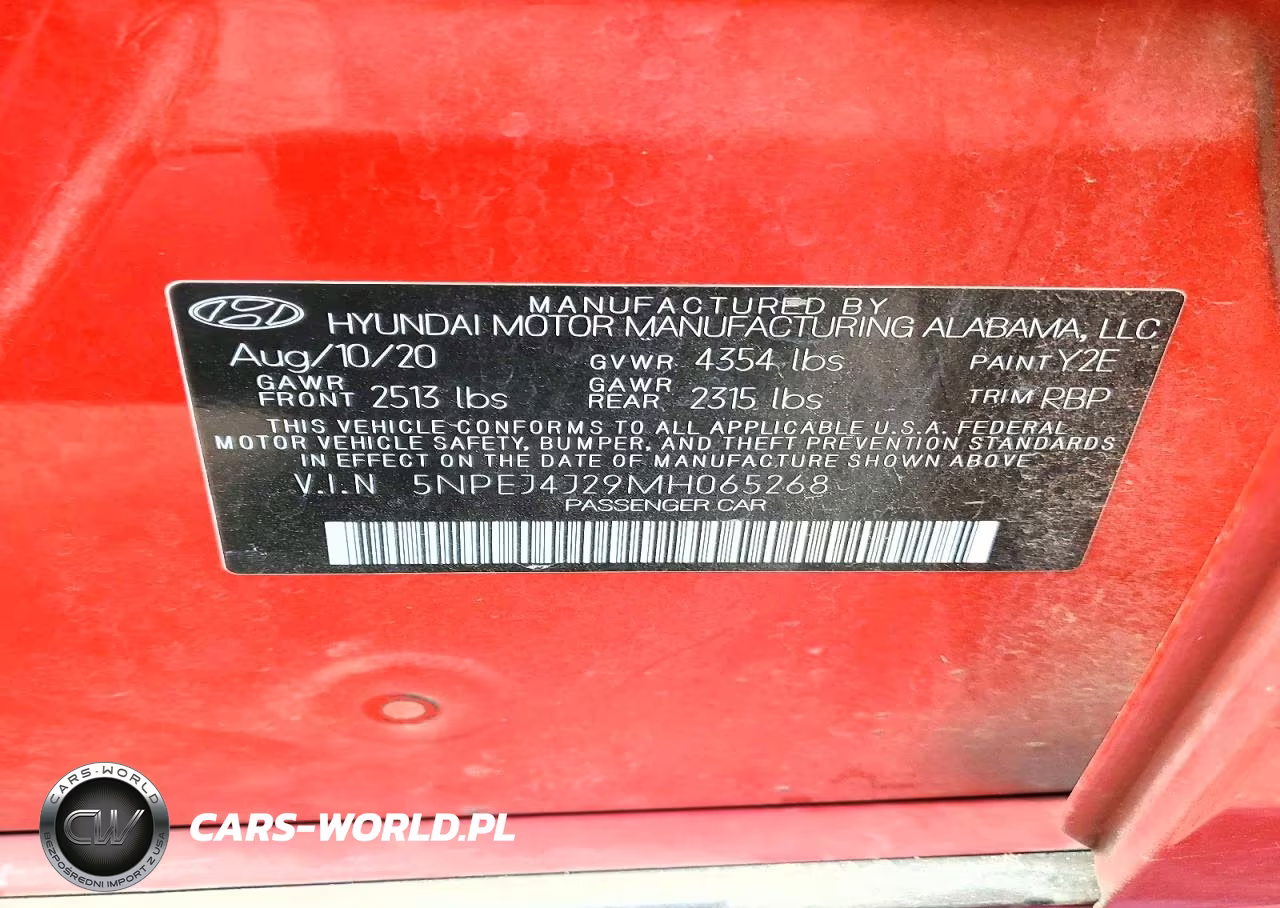 2021 Hyundai Sonata Sel Plus VIN:5NPEJ4J29MH065268 - 12