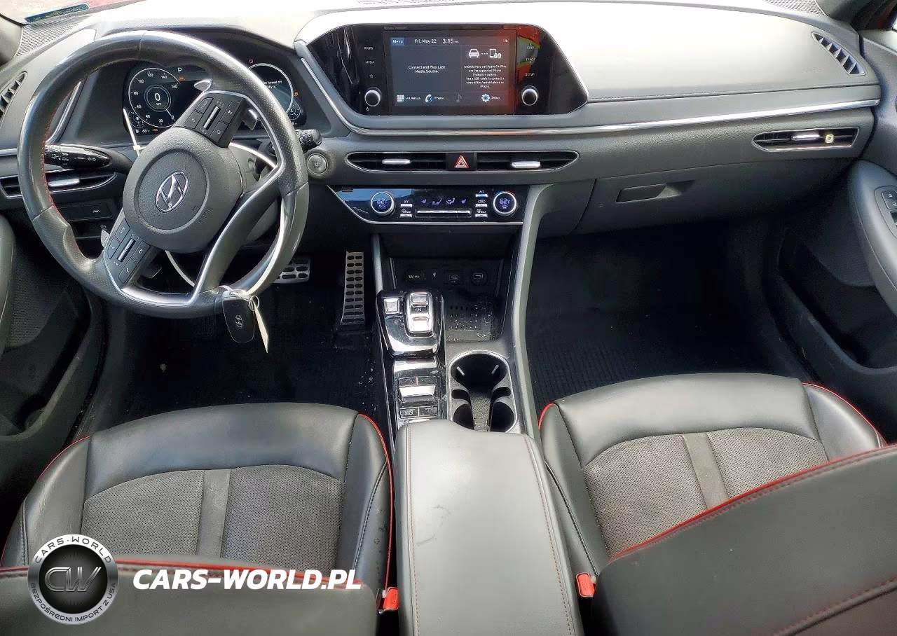 2021 Hyundai Sonata Sel Plus VIN:5NPEJ4J29MH065268 - 8