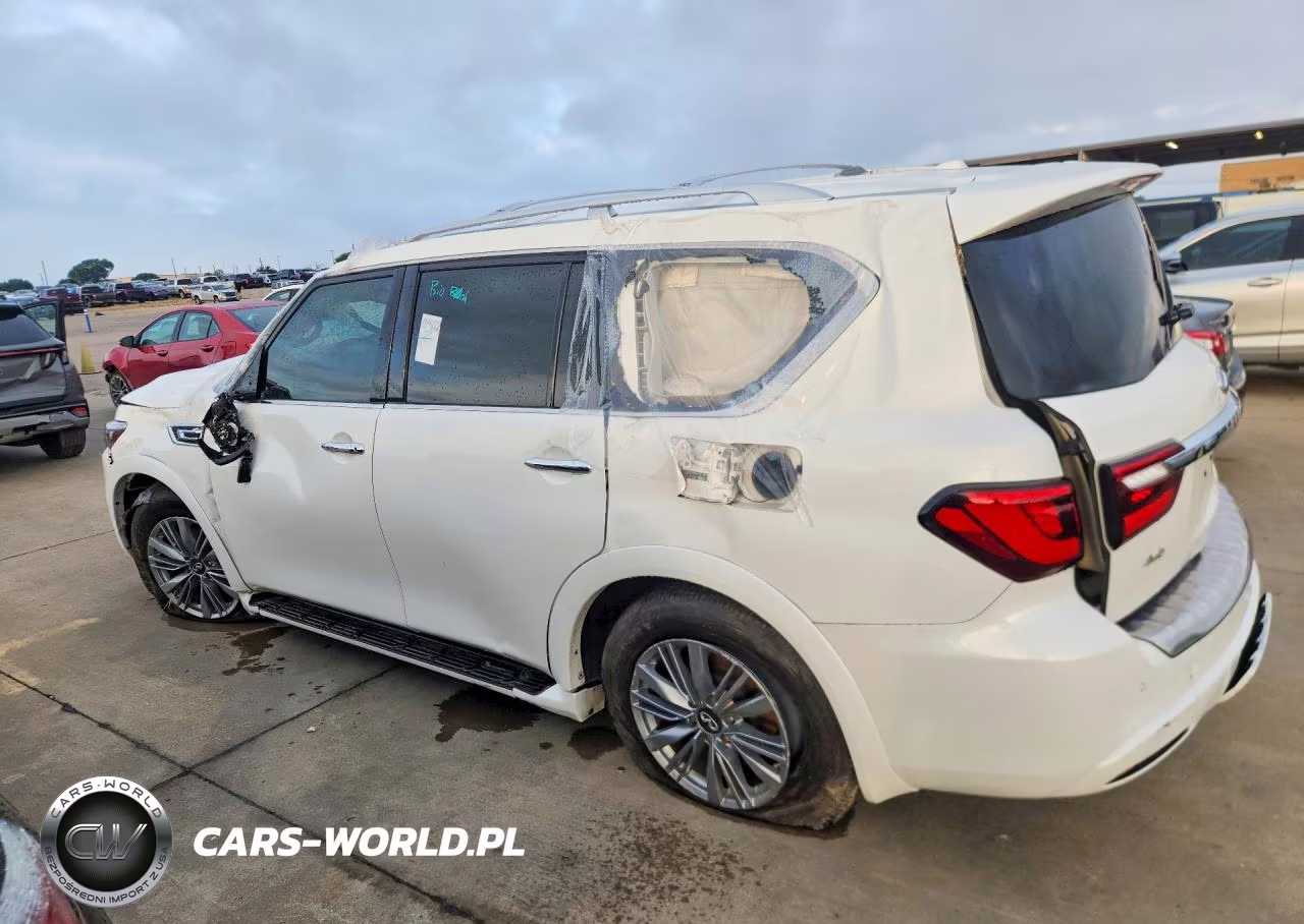 2022 Infiniti Qx80 Luxe VIN:JN8AZ2AC5N9485791 - 2
