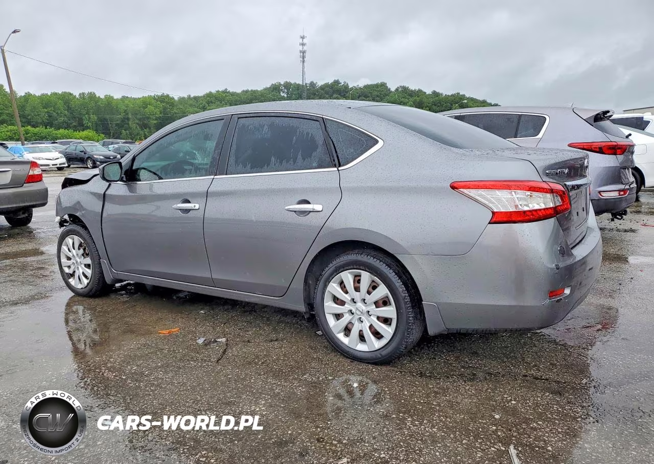 2015 Nissan Sentra S VIN:3N1AB7AP9FY301046 - 2