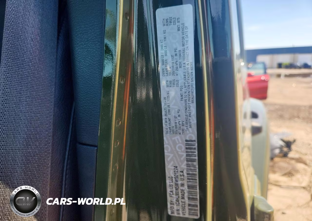 2021 Jeep Wrangler Unlimited Sahara VIN:1C4HJXEN5MW601274 - 14