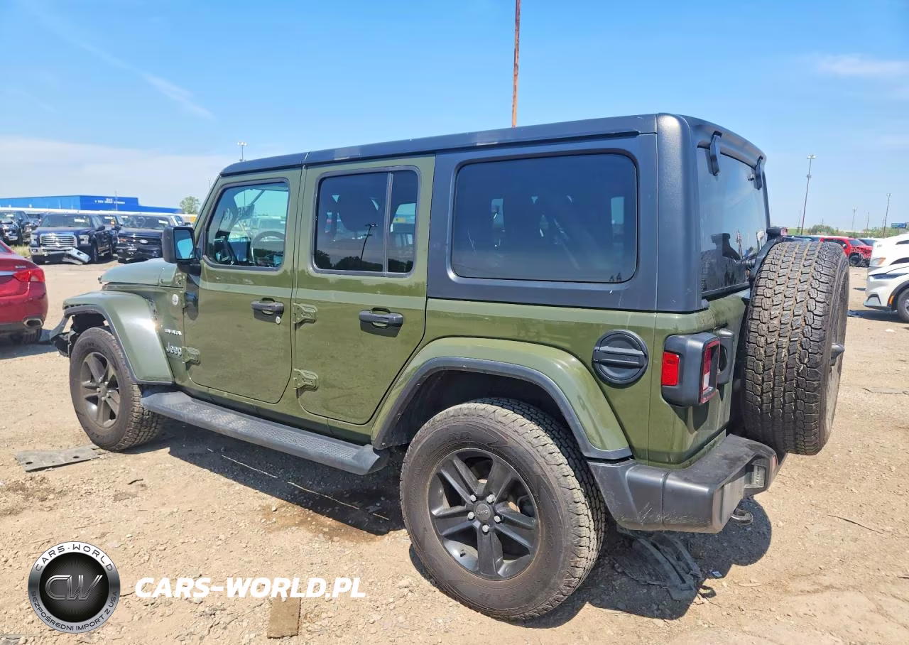 2021 Jeep Wrangler Unlimited Sahara VIN:1C4HJXEN5MW601274 - 2