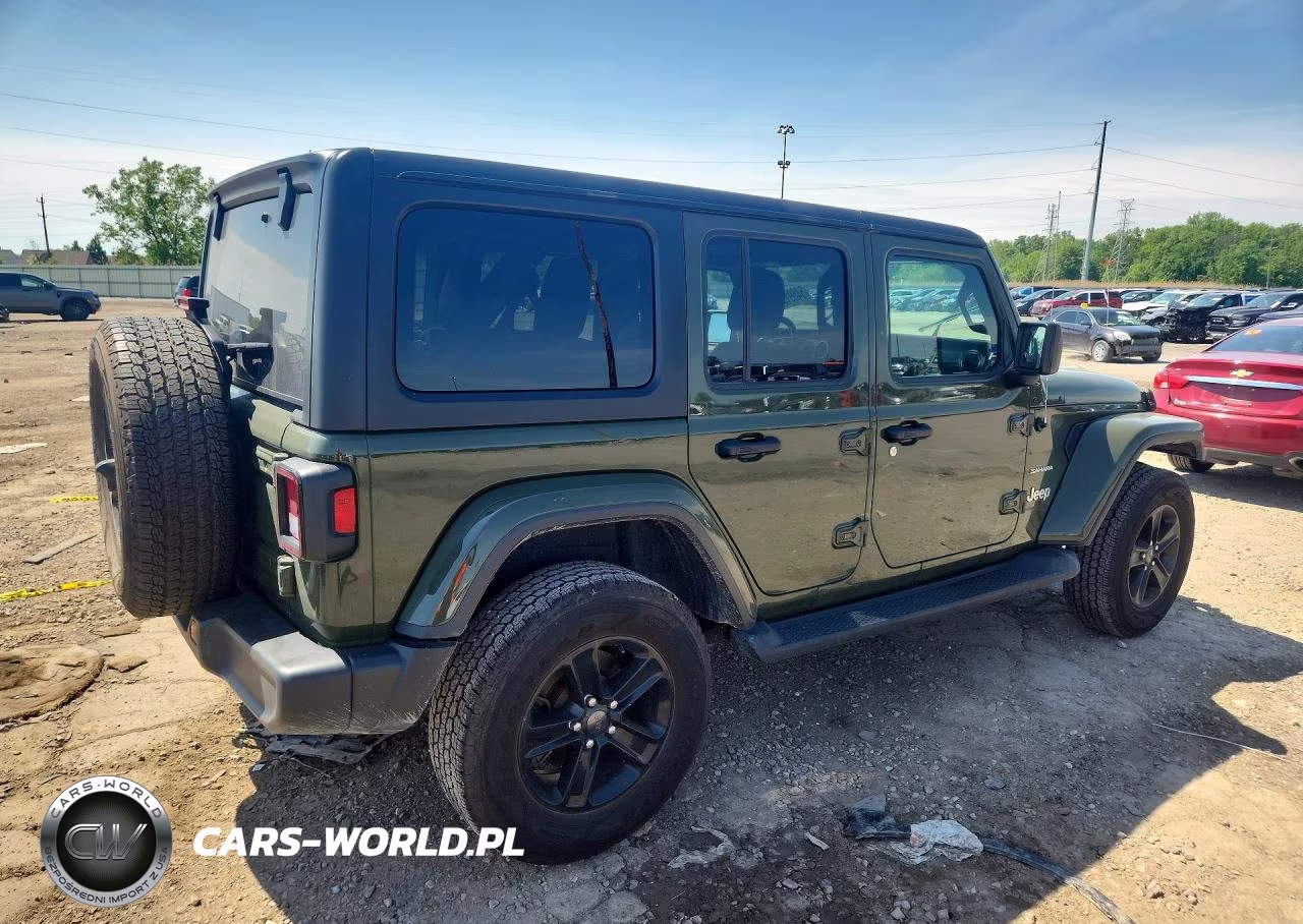 2021 Jeep Wrangler Unlimited Sahara VIN:1C4HJXEN5MW601274 - 3