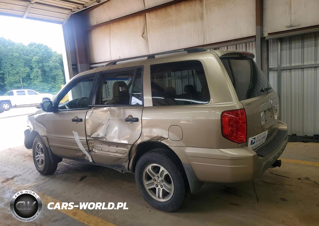 2005 Honda Pilot Exl VIN:5FNYF18585B063590 - 2