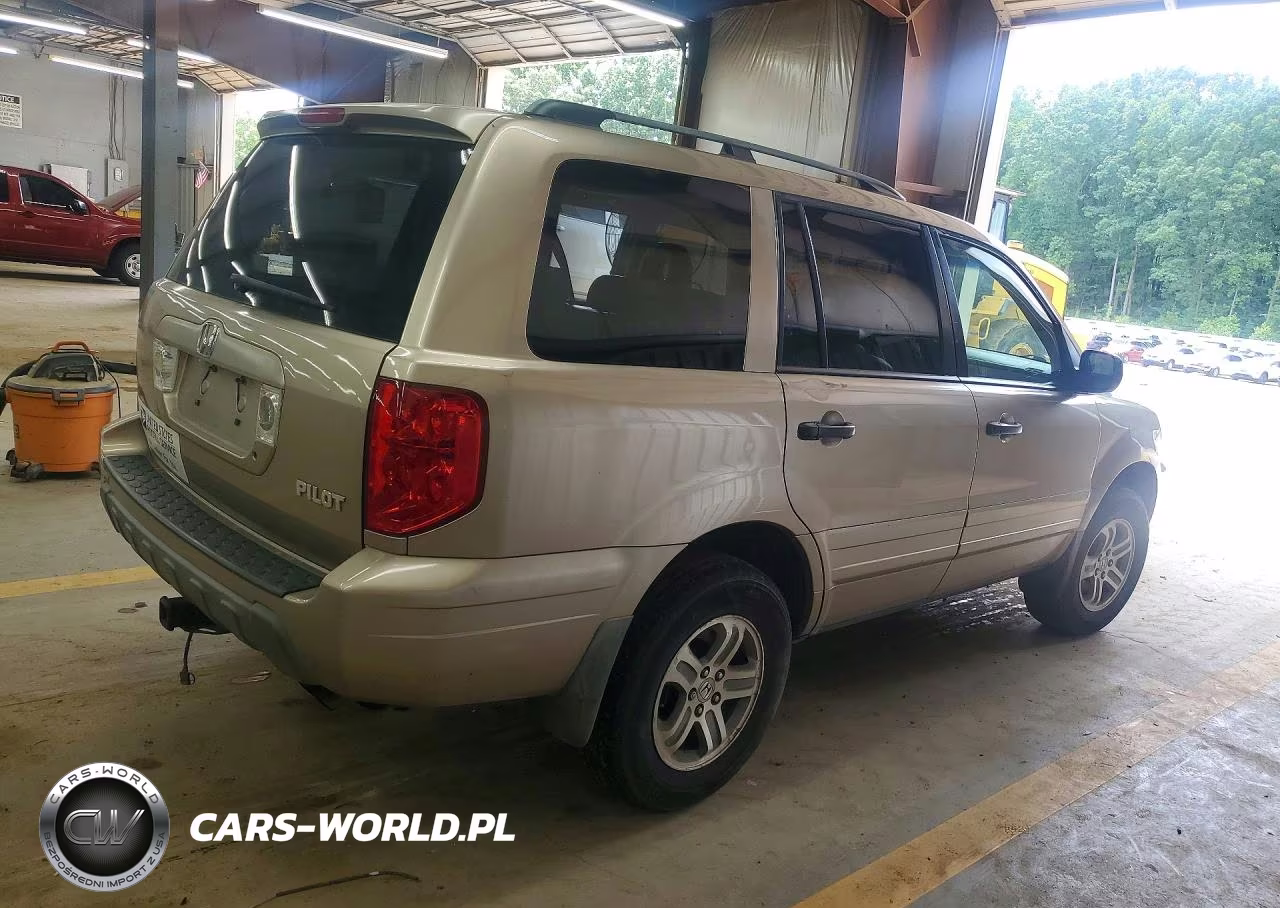 2005 Honda Pilot Exl VIN:5FNYF18585B063590 - 3