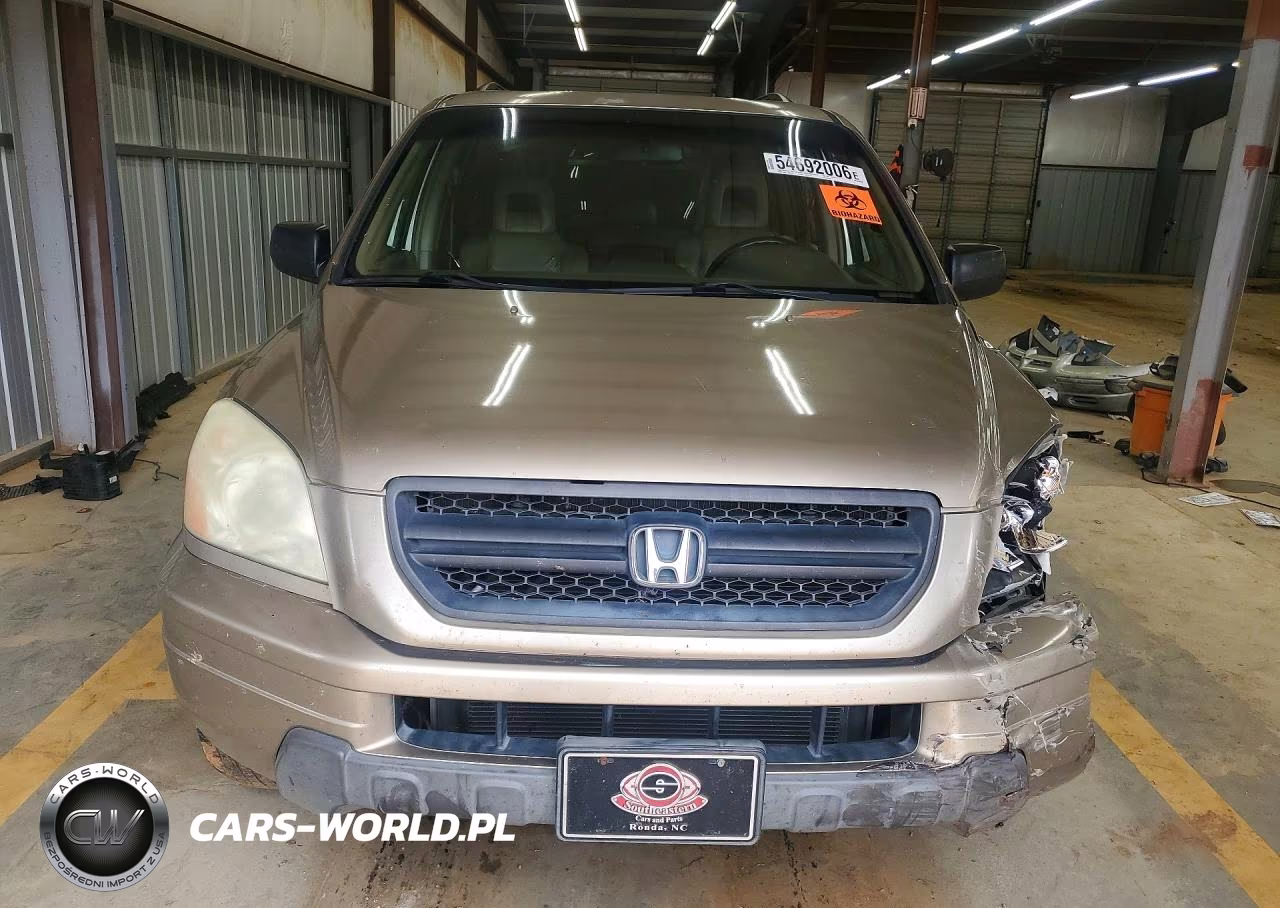 2005 Honda Pilot Exl VIN:5FNYF18585B063590 - 5