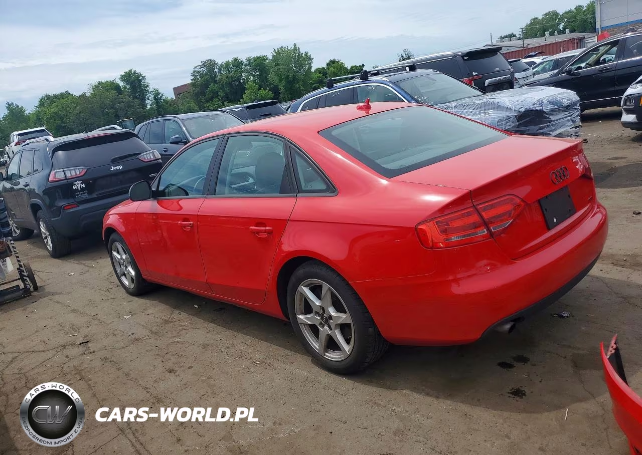 2009 Audi A4 VIN:WAULF78K09N033510 - 2