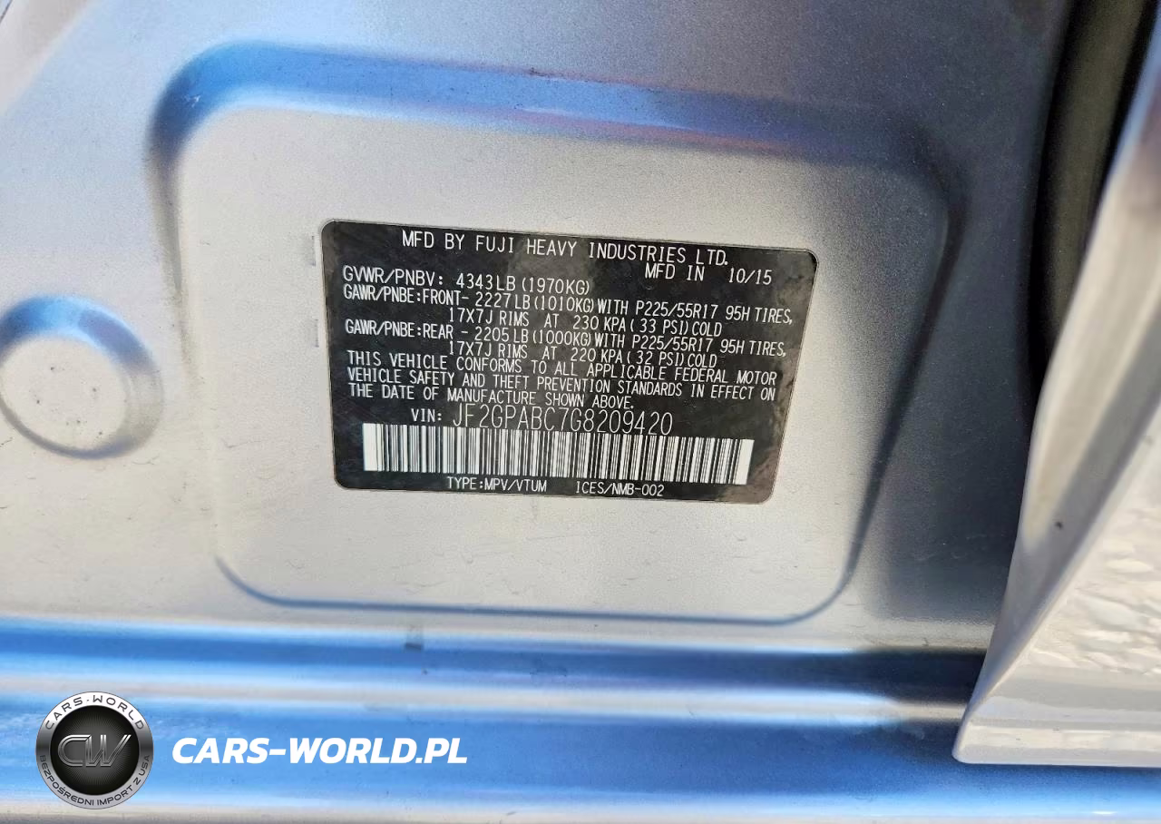 2016 Subaru Crosstrek Premium VIN:JF2GPABC7G8209420 - 12