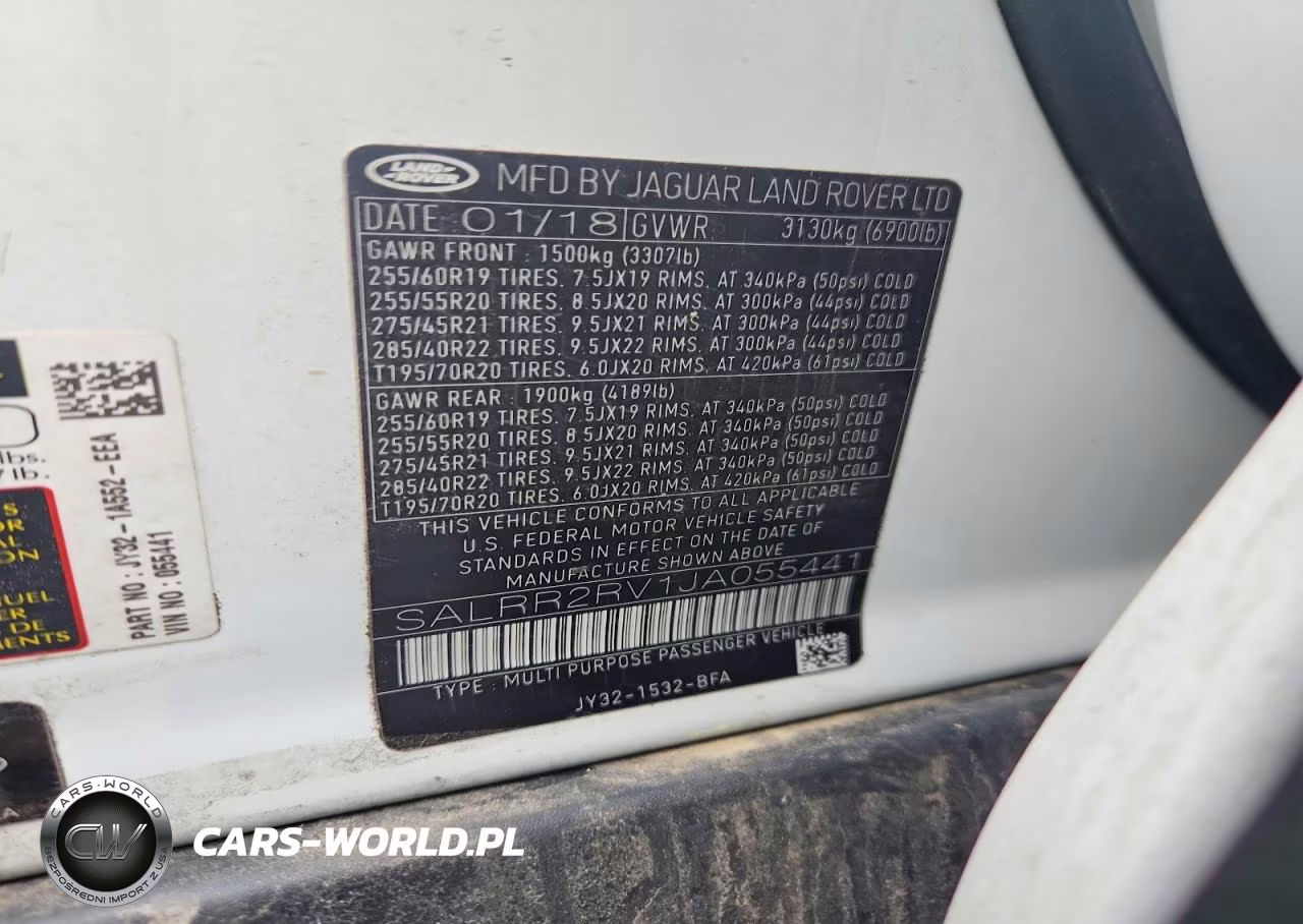 2018 Land Rover Discovery Hse VIN:SALRR2RV1JA055441 - 13