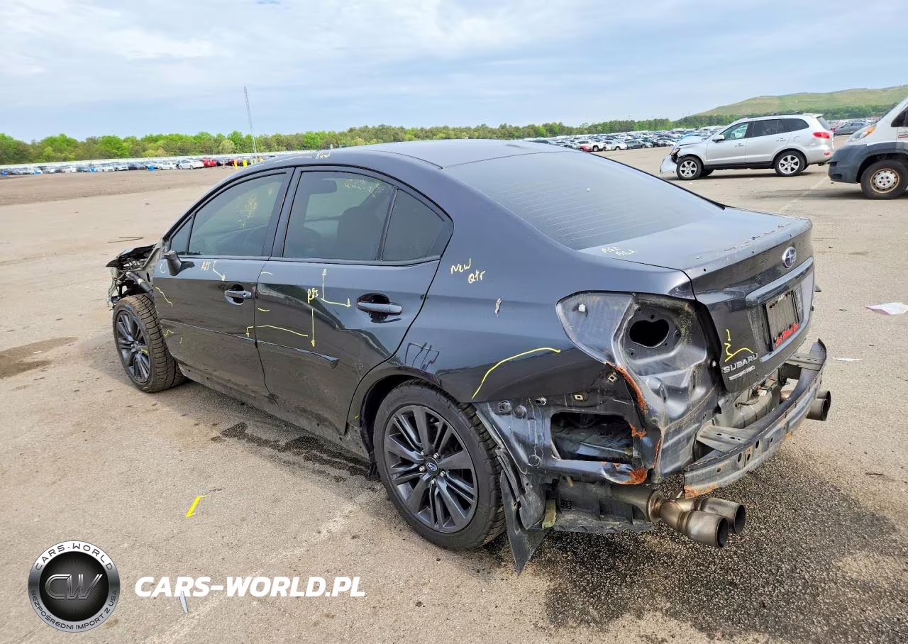 2015 Subaru Wrx Limited VIN:JF1VA1J62F9826547 - 2
