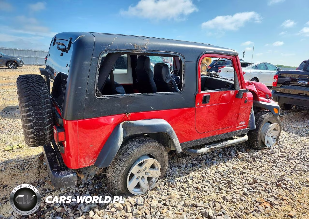 2006 Jeep Wrangler - Tj Unlimited Rubicon VIN:1J4FA64S46P704430 - 3