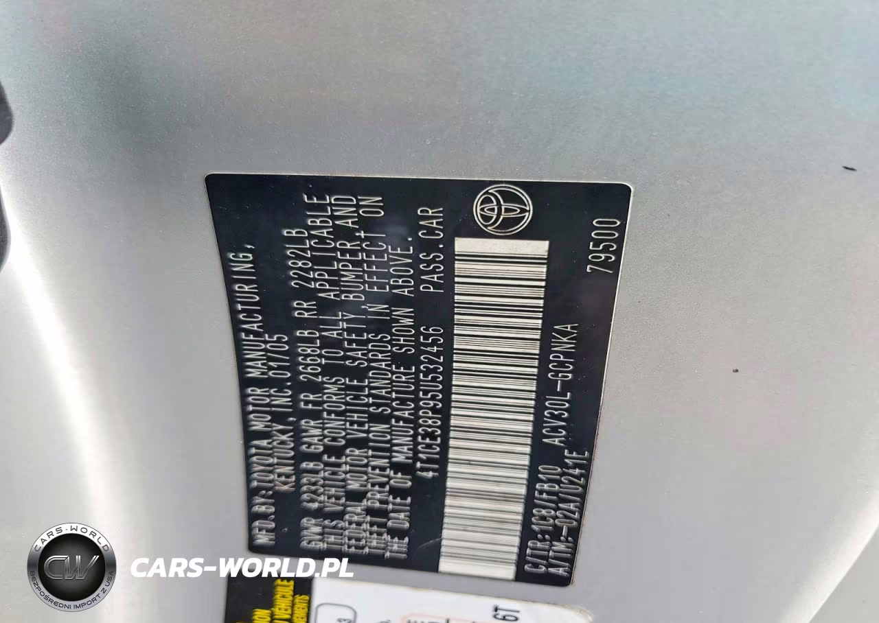 2005 Toyota Camry Solara Se VIN:4T1CE38P95U532456 - 13