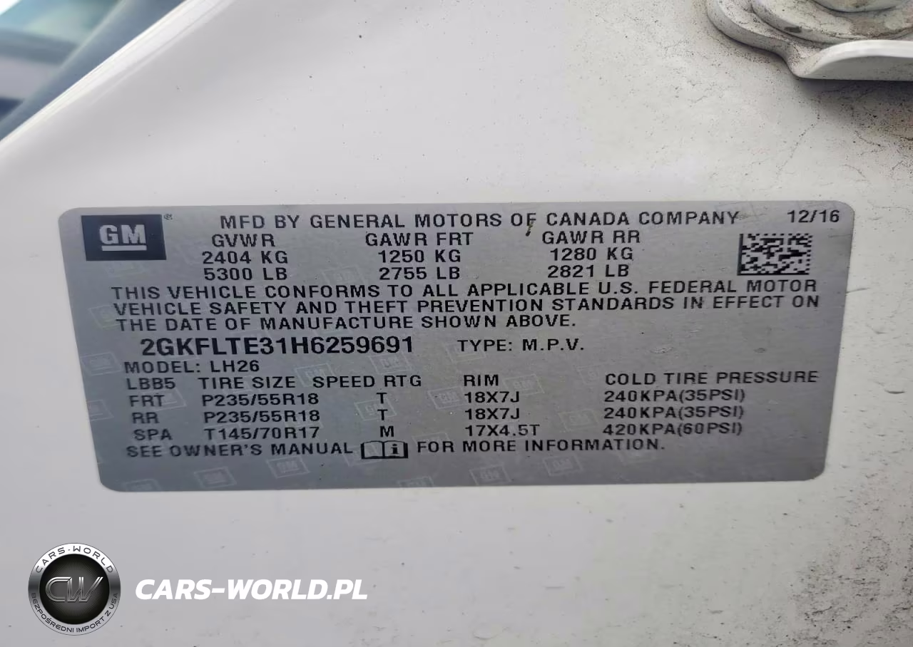 2017 GMC Terrain Sle VIN:2GKFLTE31H6259691 - 13