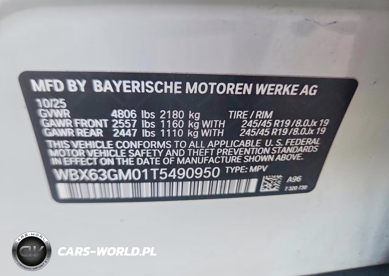 2026 BMW X2 xDrive28I VIN:WBX63GM01T5490950 - 13