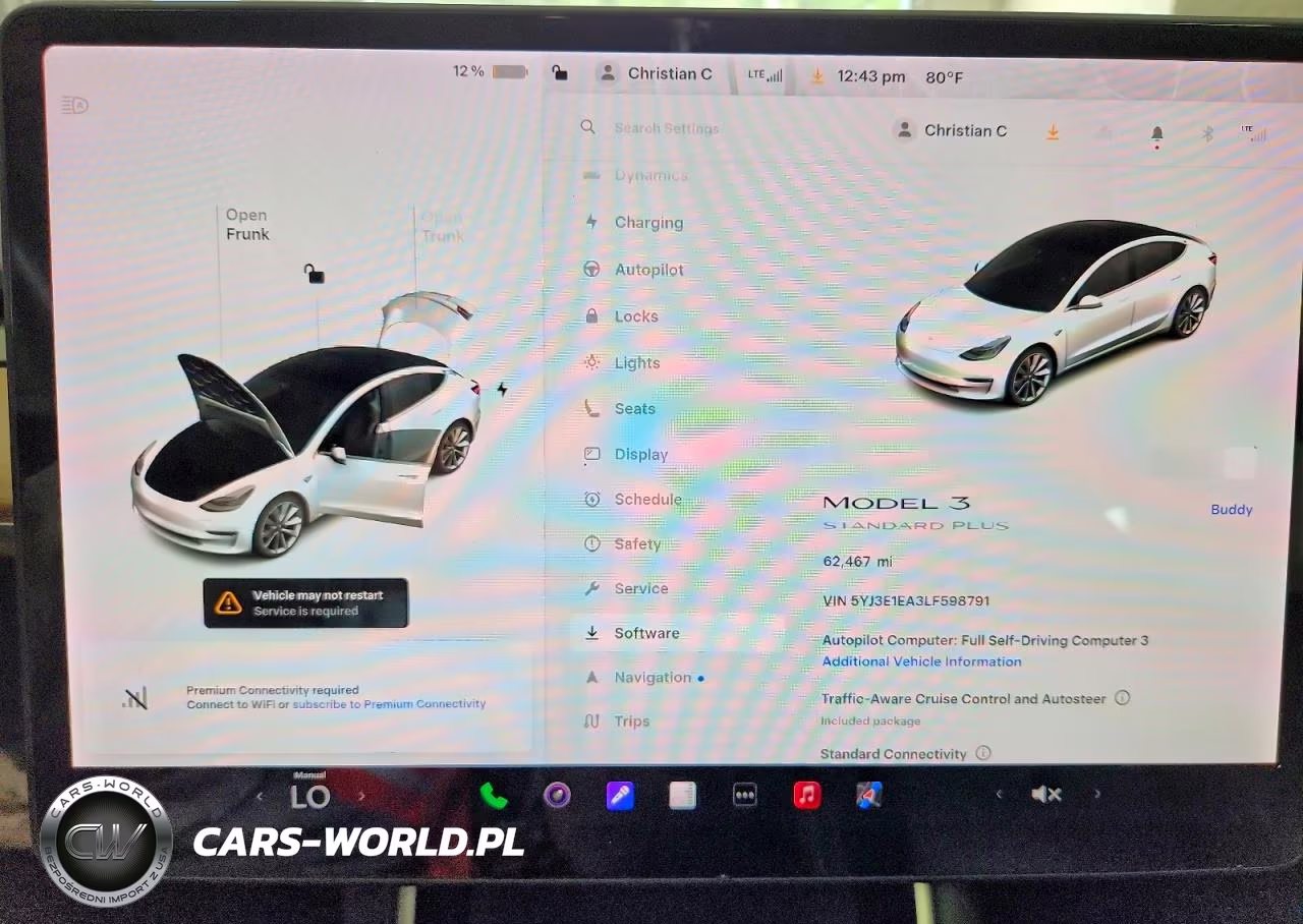 2020 Tesla Model 3 VIN:5YJ3E1EA3LF598791 - 9