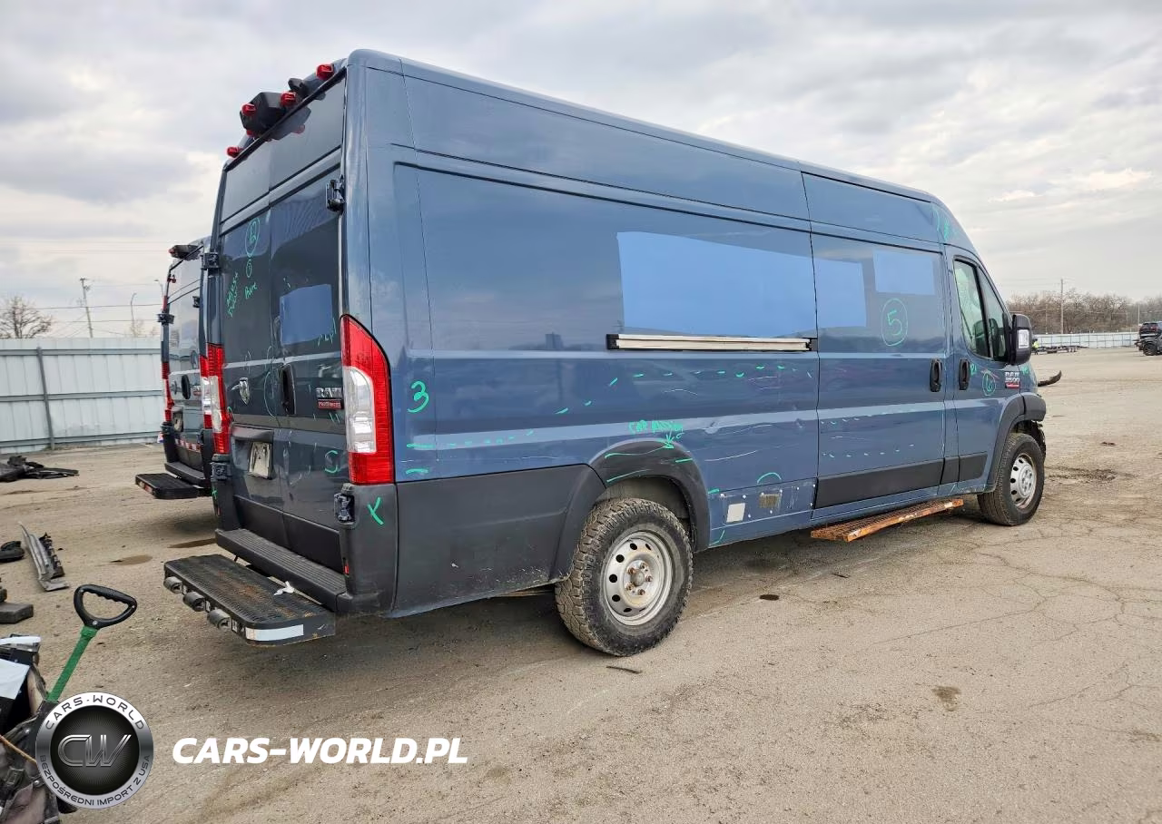 2021 Ram Promaster 3500 3500 High VIN:3C6MRVJG2ME535027 - 3