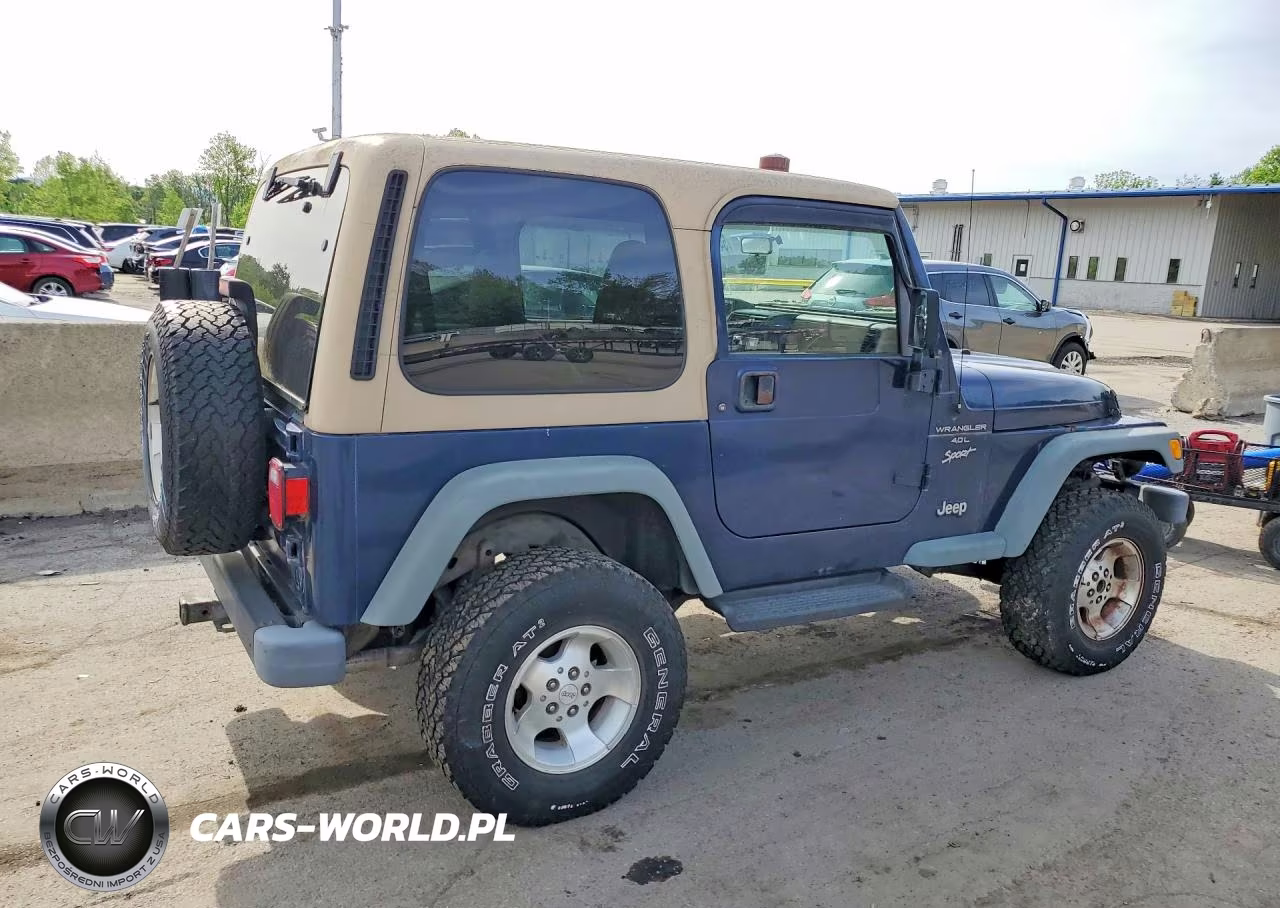 2000 Jeep Wrangler - Tj Sport VIN:1J4FA49S1YP751141 - 3