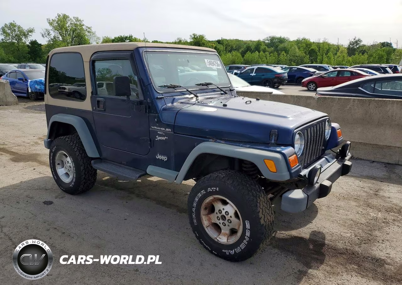 2000 Jeep Wrangler - Tj Sport VIN:1J4FA49S1YP751141 - 4