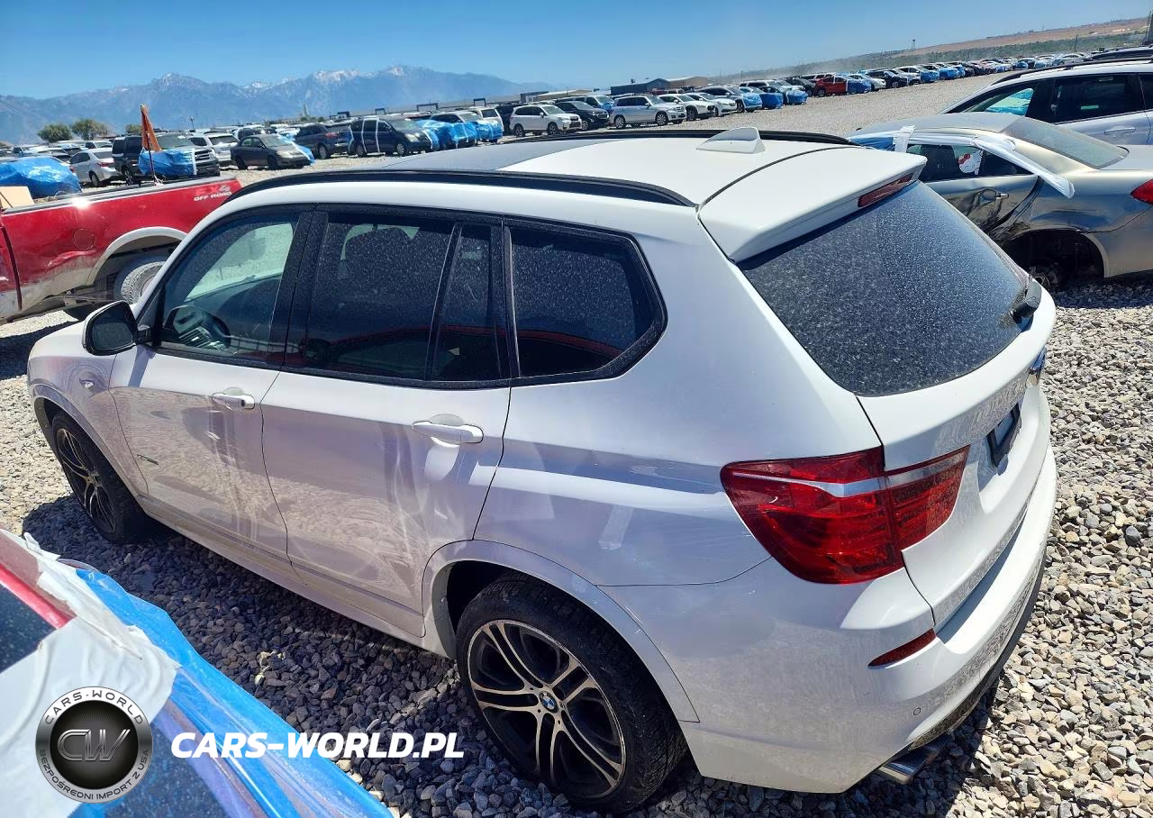 2017 BMW X3 xDrive35I VIN:5UXWX7C58H0U40046 - 2