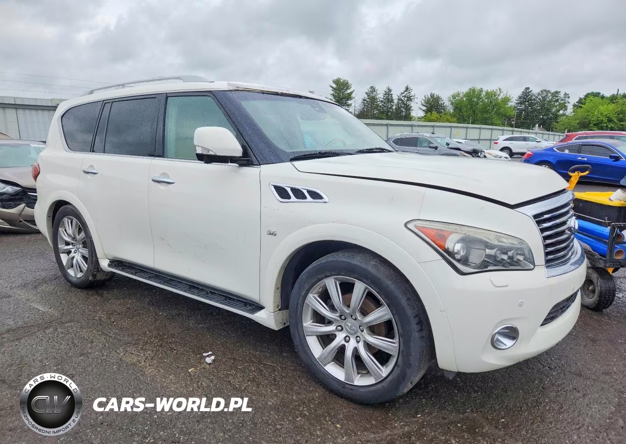 2014 Infiniti Qx80 Base VIN:JN8AZ2NE9E9066189 - 4