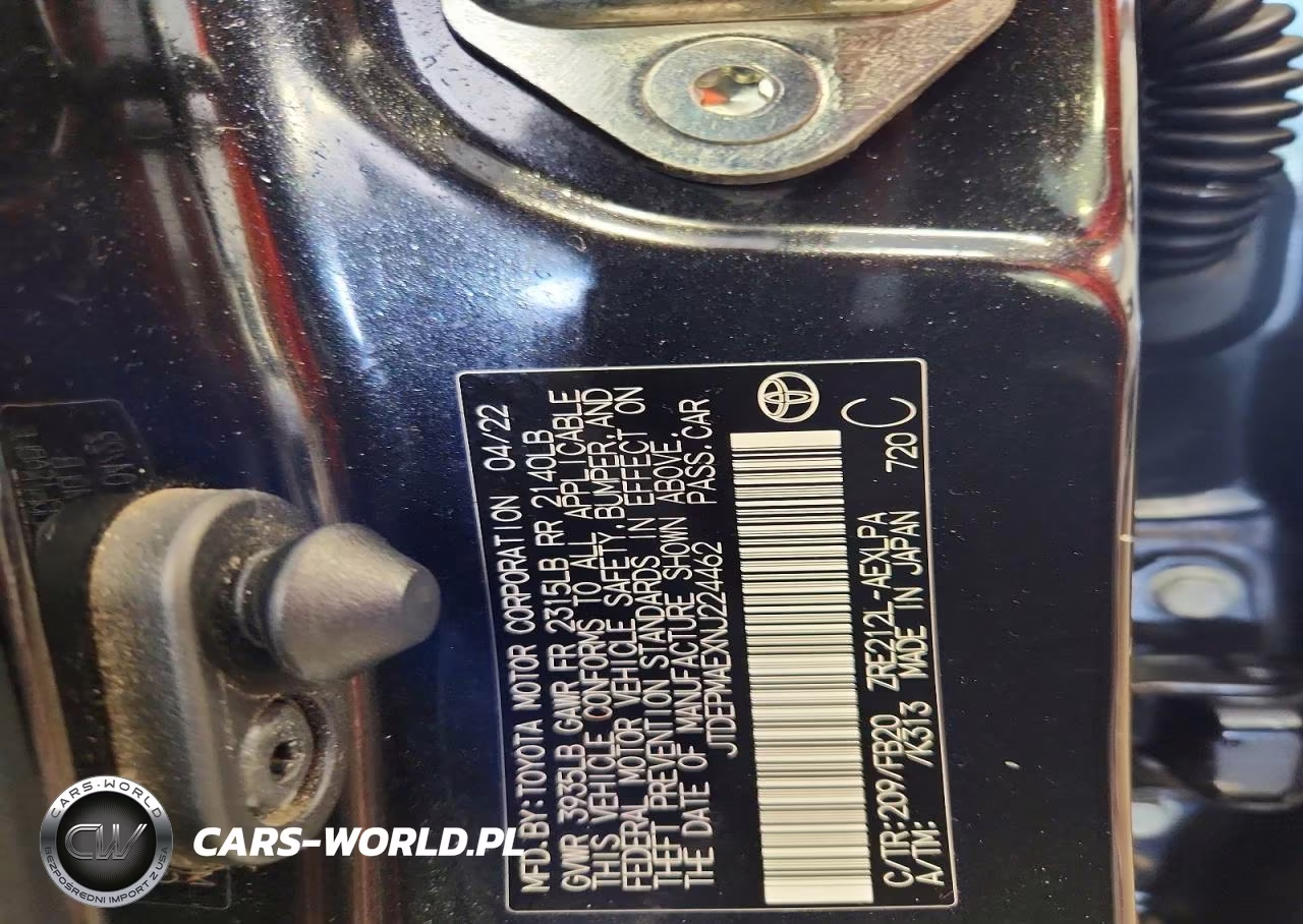 2022 Toyota Corolla Le VIN:JTDEPMAEXNJ224462 - 12