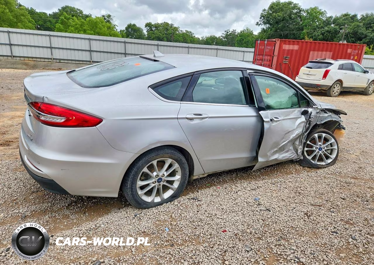 2019 Ford Fusion Se VIN:3FA6P0LU4KR274220 - 3