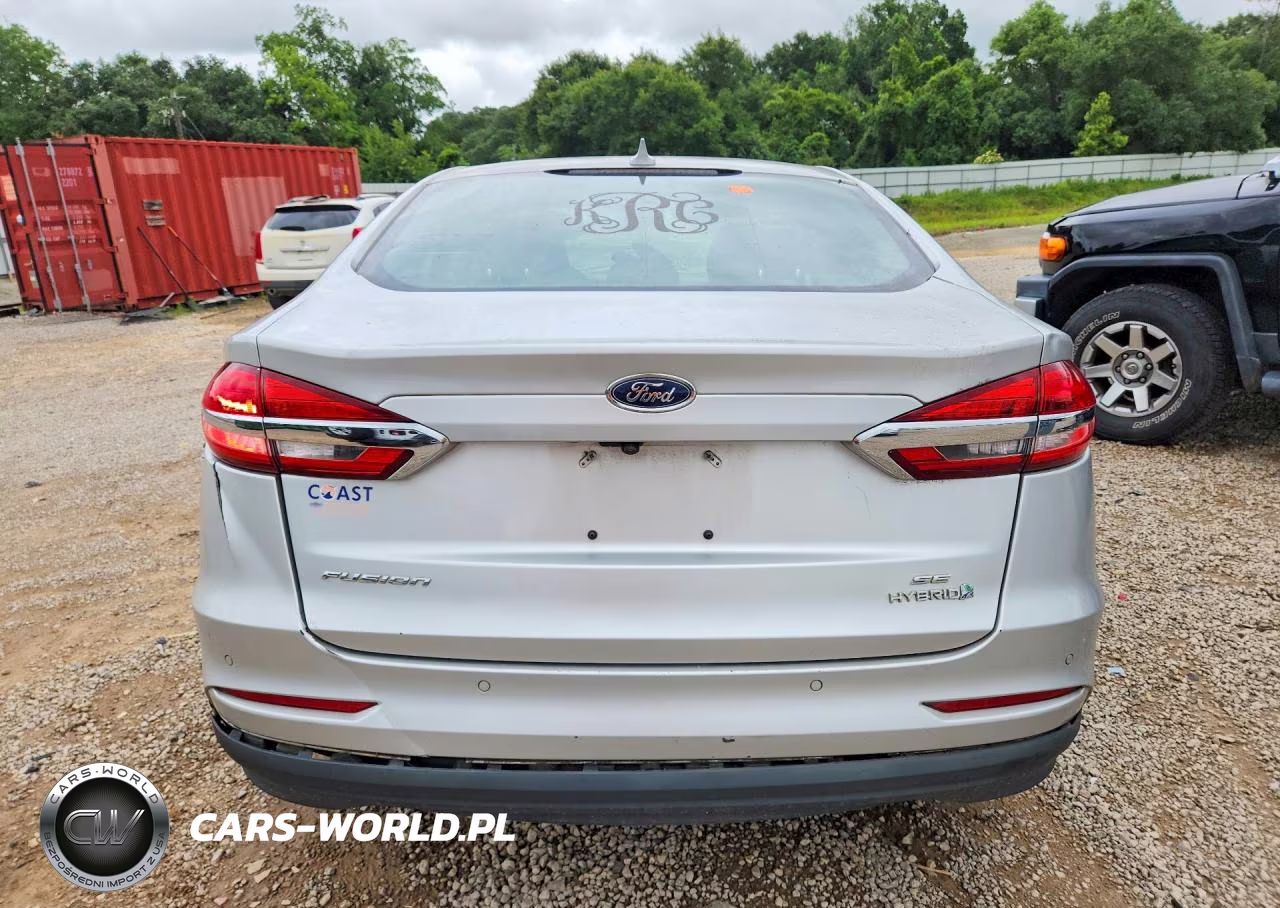 2019 Ford Fusion Se VIN:3FA6P0LU4KR274220 - 6