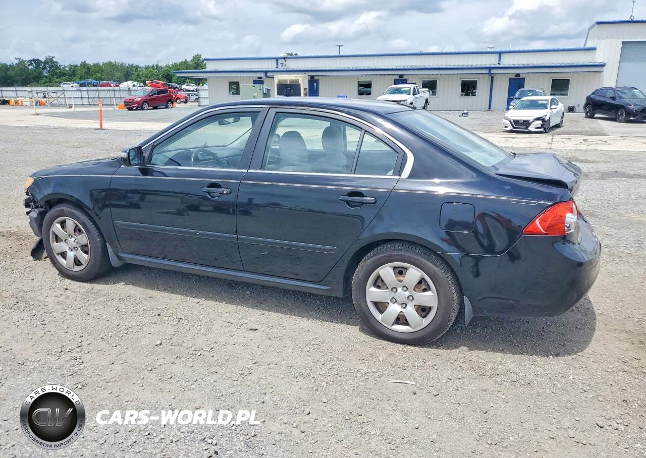 2009 Kia Optima Lx VIN:KNAGE228595339378 - 2