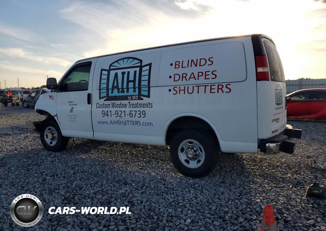 2013 Chevrolet Express G2500 VIN:1GCWGFCA7D1156405 - 2