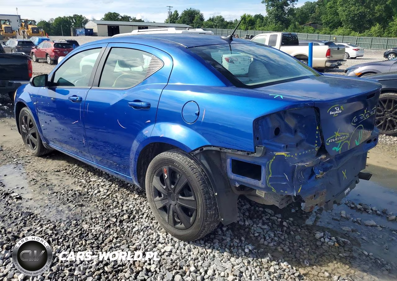 2013 Dodge Avenger Se VIN:1C3CDZAB2DN615751 - 2
