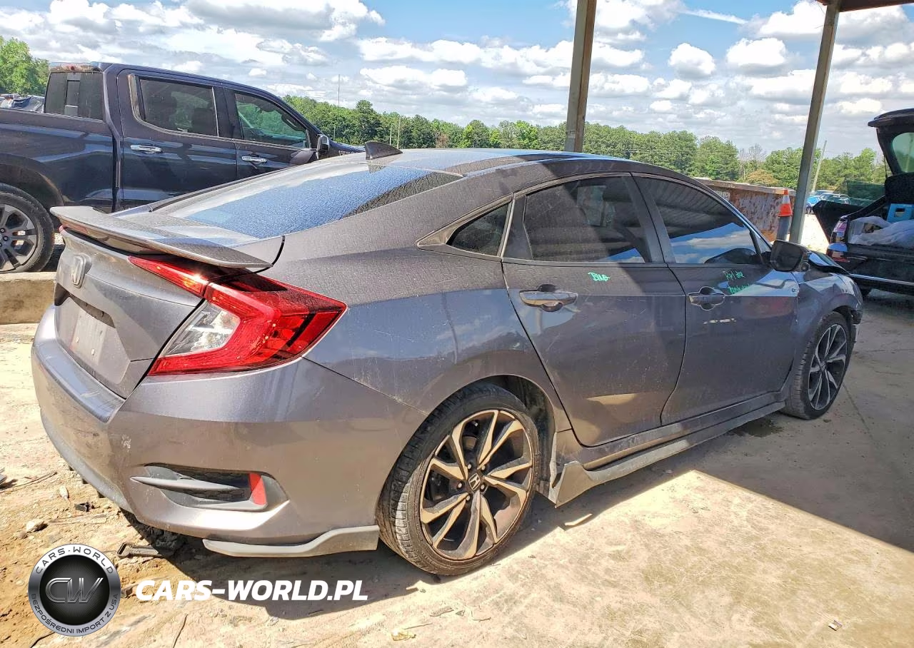 2018 Honda Civc VIN:19XFC2F72JE030143 - 3