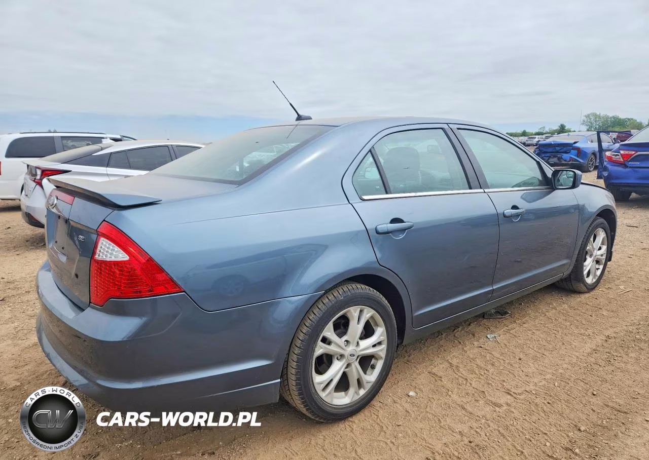 2012 Ford Fusion Se VIN:3FAHP0HAXCR317127 - 3