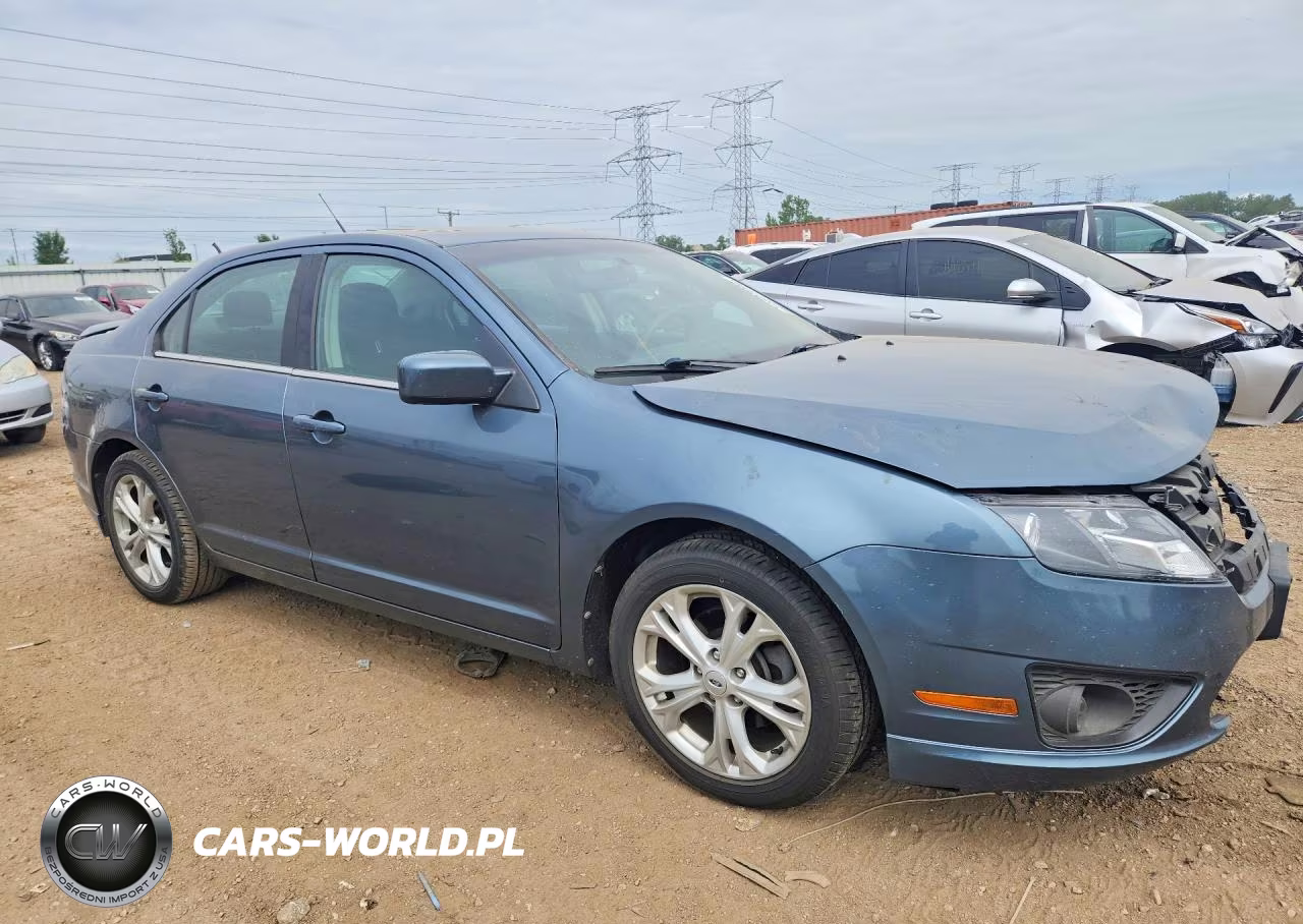 2012 Ford Fusion Se VIN:3FAHP0HAXCR317127 - 4