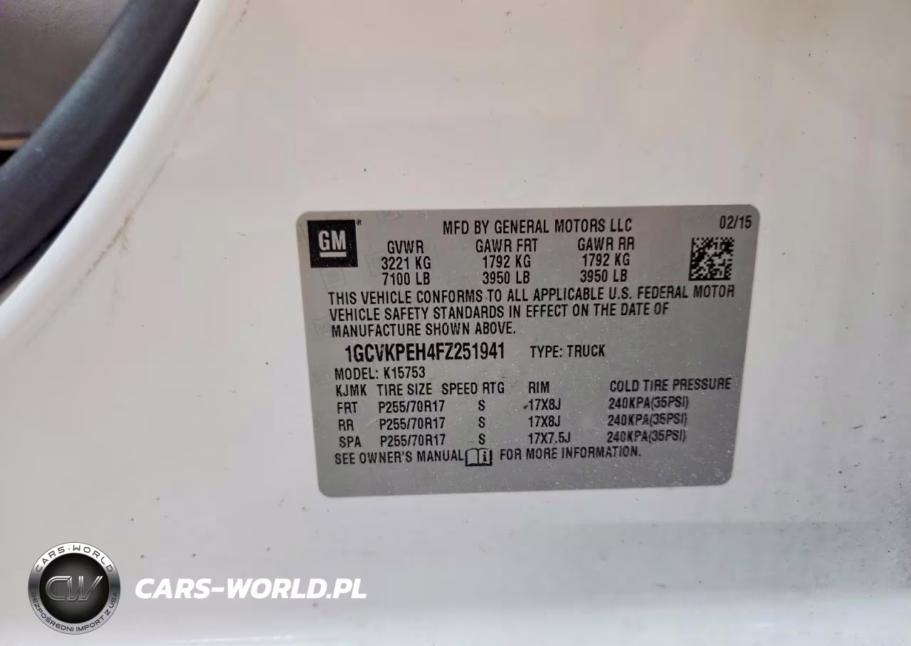 2015 Chevrolet Silverado K1500 VIN:1GCVKPEH4FZ251941 - 12