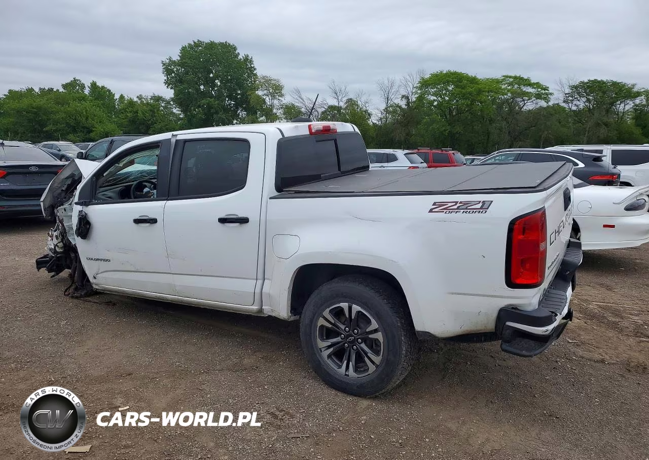 2021 Chevrolet Colorado Z71 VIN:1GCGTDEN9M1166874 - 2